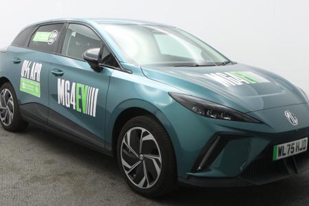 2026 mg 4 64kwh premium long range hatchback 5dr electric auto (231 ps) 2026 2,000 miles electric automatic price £22,999 / monthly... photo