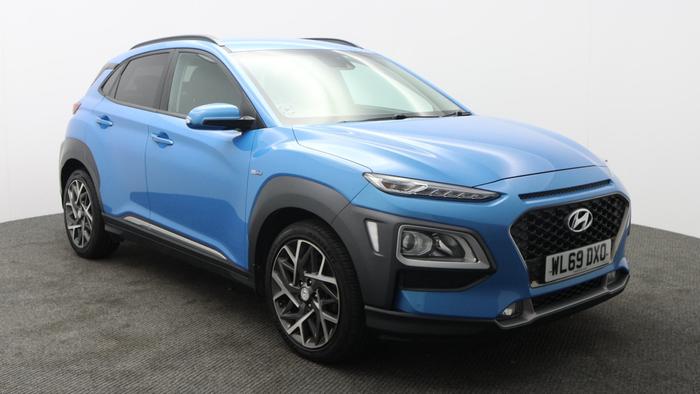 Used 2020 Hyundai KONA 1.6 h-GDi Premium SUV 5dr Petrol Hybrid DCT Euro 6 (s/s) (141 ps) at Hawkins Motor Group