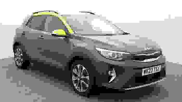 Used 2023 Kia Stonic 1.0 T-GDi ISG QUANTUM Storm Grey With Yellow Roof at Hawkins Motor Group