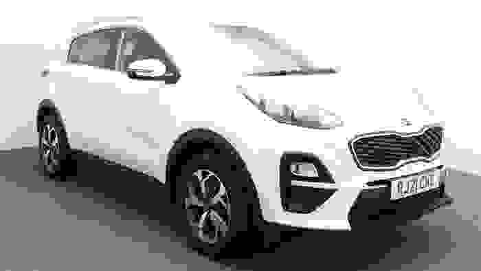 Used 2021 Kia Sportage 1.6 GDi ISG 2 Fusion White at Hawkins Motor Group