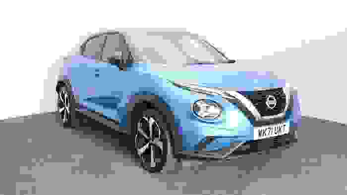 Used 2021 Nissan JUKE DIG-T N-CONNECTA BLUE at Hawkins Motor Group