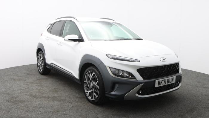 Used 2021 Hyundai KONA 1.6 h-GDi Premium SUV 5dr Petrol Hybrid DCT Euro 6 (s/s) (141 ps) at Hawkins Motor Group