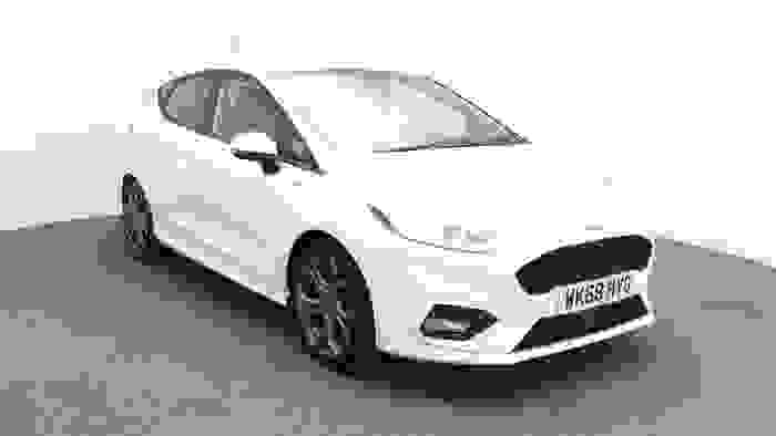 Used 2018 Ford Fiesta 1.0T EcoBoost ST-Line 140 White at Hawkins Motor Group