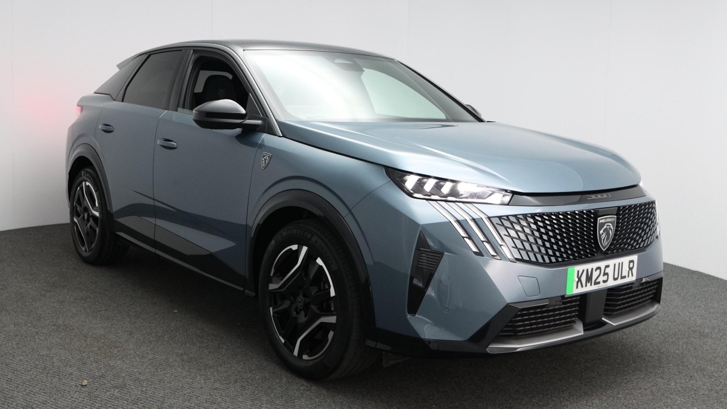 PEUGEOT 3008 73KWH GT 210 2025 12,154 MILES ELECTRIC AUTOMATIC PRICE 24,999 MONTHLY FROM...