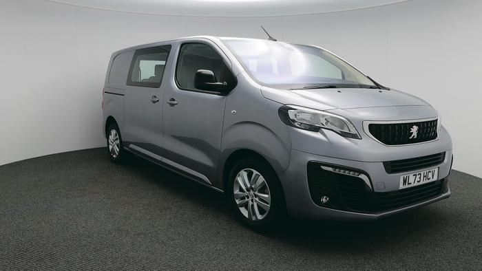 Used 2024 Peugeot Expert Fistral Crew Van 2.0 BHDi 145 BHP EAT8 Auto Standard Asphalt Fistral Edition * * Alloy Wheels, Keyless Entry & Leather Seats * * at Hawkins Motor Group