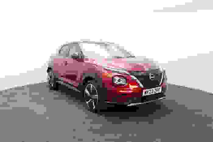 Used 2023 Nissan Juke 1.6 Tekna+ SUV 5dr Petrol Hybrid Auto Euro 6 (143 ps) Red at Hawkins Motor Group