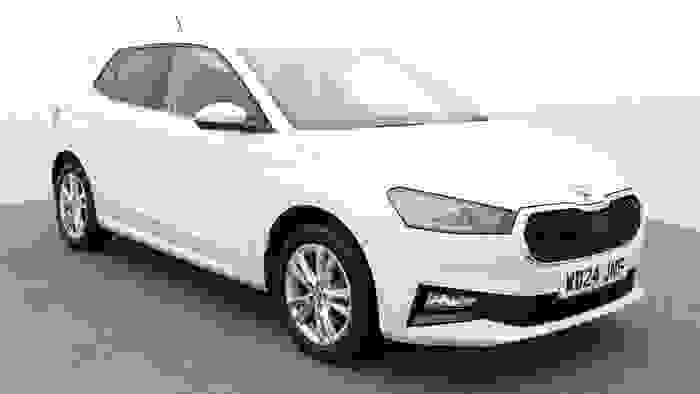 Used 2024 Skoda Fabia 1.0 TSI SE L Hatchback 5dr Petrol Manual Euro 6 (s/s) (116 ps) White at Hawkins Motor Group