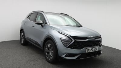 Used 2022 Kia Sportage 1.6 T-GDi ISG HEV GT-LINE S Lunar Silver at Kia Motors UK