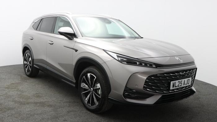 Used 2025 MG MG HS 1.5 Hybrid+ Trophy SUV 5dr Petrol Hybrid Auto Euro 6 (s/s) (224 ps) Silver at Hawkins Motor Group