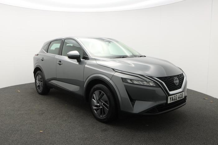 Used 2022 Nissan Qashqai 1.3 DIG-T MHEV Acenta Premium SUV 5dr Petrol Hybrid Manual Euro 6 (s/s) (140 ps) Gunmetal Grey at Hawkins Motor Group