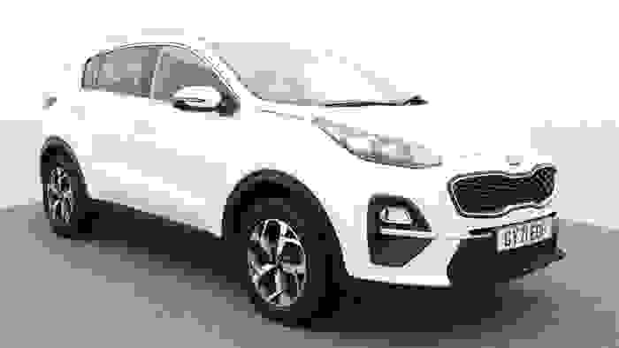 Used 2021 Kia Sportage 1.6 GDi ISG 2 Fusion White at Hawkins Motor Group