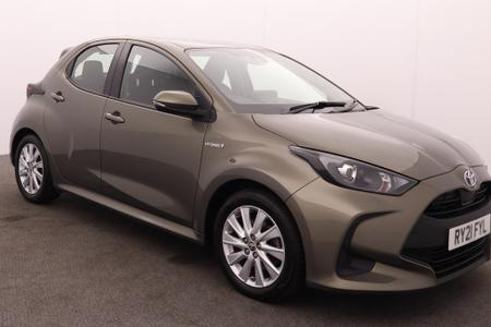 2021 TOYOTA YARIS 1.5 VVT H ICON HATCHBACK 5DR PETROL HYBRID E CVT AUTOMATIC 2021... photo