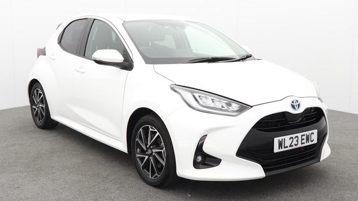 Used 2023 Toyota Yaris 1.5 VVT-h 114 BHP Design Hatchback 5dr Petrol Hybrid E-CVT Automatic at Hawkins Motor Group