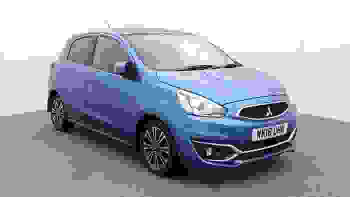 Used 2018 Mitsubishi Mirage 1.2 Juro Hatchback 5dr Petrol Manual Euro 6 (s/s) (79 ps) Blue at Hawkins Motor Group