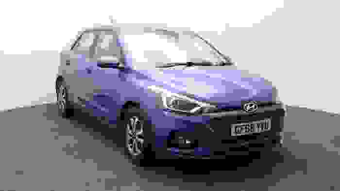 Used 2019 Hyundai i20 1.2 SE Launch Edition Hatchback 5dr Petrol Manual Euro 6 (s/s) (84 ps) Blue at Hawkins Motor Group