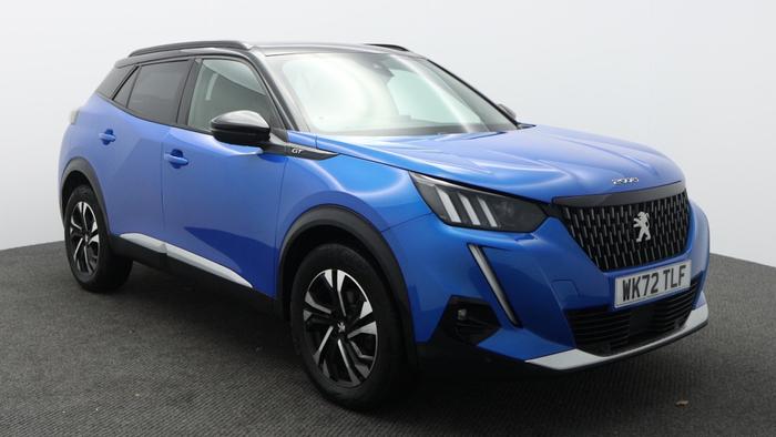 Used 2022 Peugeot 2008 1.2 PureTech GT SUV 5dr Petrol Manual Euro 6 (s/s) (130 ps) Vertigo Blue at Hawkins Motor Group