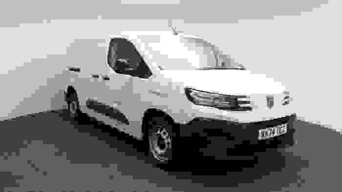 Used 2024 Peugeot Partner Crew Van 1.5 BHDi 100 BHP Long Professional Ice White at Hawkins Motor Group