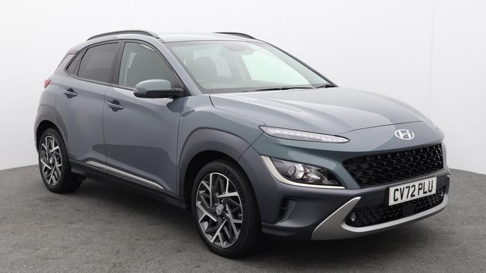 Used 2022 Hyundai KONA 1.6 h-GDi Premium SUV 5dr Petrol Hybrid DCT Euro 6 (s/s) (141 ps) Green at Hawkins Motor Group
