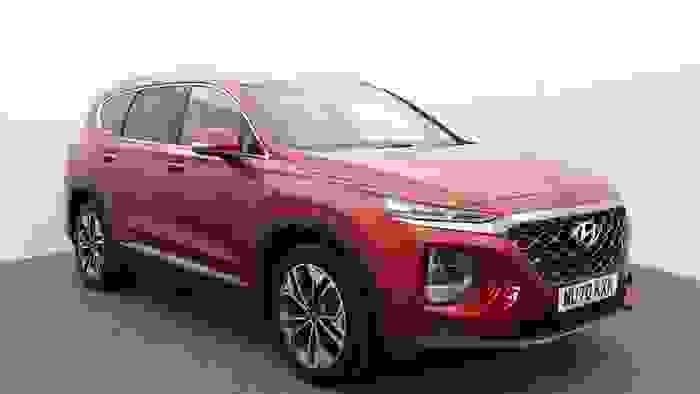 Used 2020 Hyundai Santa Fe 2.2 CRDi Premium SE SUV 5dr Diesel Auto 4WD Euro 6 (s/s) 7 Seat (200 ps) Orange at Hawkins Motor Group
