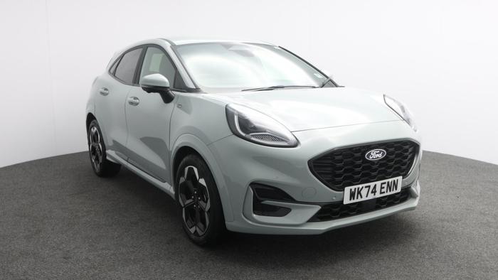Used 2024 Ford Puma ST-Line X 1.0T EcoBoost MHEV Petrol Hybrid DCT Automatic SUV (125 BHP) Grey at Hawkins Motor Group