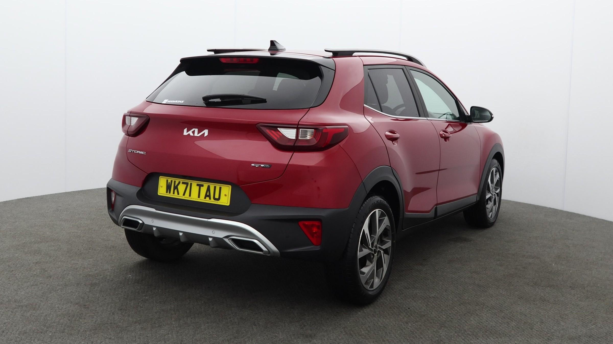 Kia Stonic 1.0 T-GDi ISG 48V GT-LINE in Blaze Red £14,995