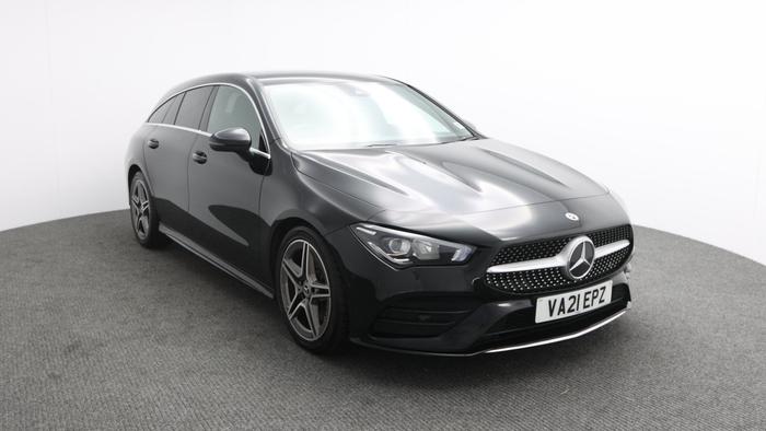 Used 2021 Mercedes-Benz CLA AMG Line Shooting Brake 2.0 220d Diesel 8G-DCT Automatic (190 BHP) Black at Hawkins Motor Group