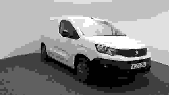 Used 2023 Peugeot Partner Van 1.5 BHDi 100 BHP Standard Asphalt Ice White at Hawkins Motor Group