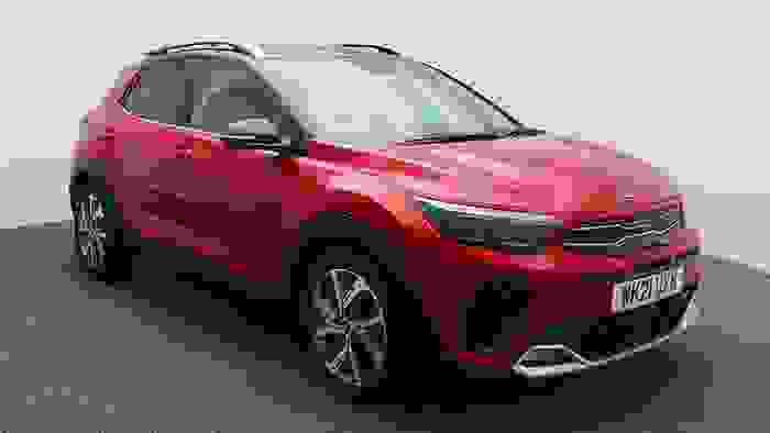 Used 2021 Kia Stonic 1.0 T-GDi MHEV GT-Line S SUV 5dr Petrol Hybrid Manual Euro 6 (s/s) (118 bhp) Red at Hawkins Motor Group