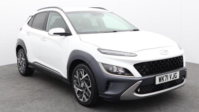 Used 2021 Hyundai KONA 1.6 h-GDi Premium SUV 5dr Petrol Hybrid DCT Euro 6 (s/s) (141 ps) at Hawkins Motor Group