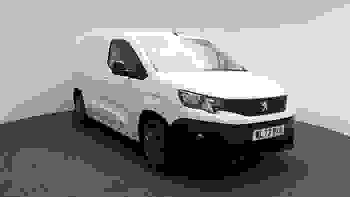 Used 2023 Peugeot Partner Van 1.5 BHDi 100 BHP Standard Asphalt Premium + Ice White at Hawkins Motor Group