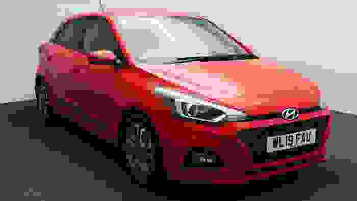 Used 2019 Hyundai I20 T-GDI PREMIUM NAV RED at Hawkins Motor Group