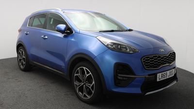 Used 2019 Kia Sportage 1.6 T-GDi GT-LINE Blue Flame at Kia Motors UK