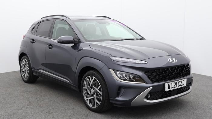Used 2021 Hyundai KONA 1.6 h-GDi Ultimate SUV 5dr Petrol Hybrid DCT Euro 6 (s/s) (141 ps) at Hawkins Motor Group