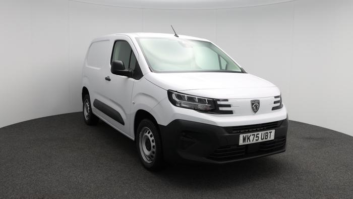Used 2025 Peugeot Partner Van 1.5 BHDi 100 BHP Standard Professional + Ice White at Hawkins Motor Group