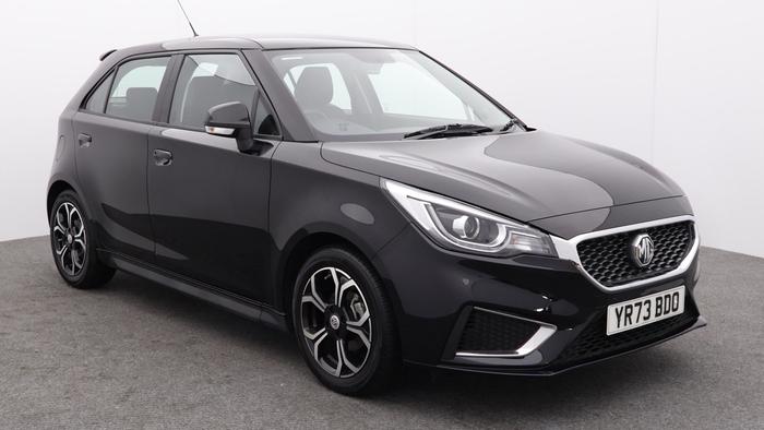 Used 2023 MG MG3 1.5 VTi-TECH Exclusive Nav Hatchback 5dr Petrol Manual Euro 6 (s/s) (106 ps) Black at Hawkins Motor Group