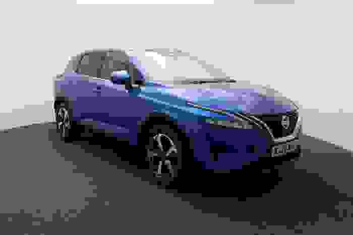 Used 2022 Nissan Qashqai 1.3 DIG-T MHEV N-Connecta GR SUV 5dr Petrol Hybrid XTRON Euro 6 (s/s) (158 ps) Mangnetic Blue at Hawkins Motor Group