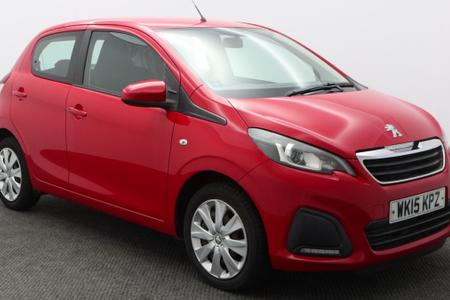 2015 PEUGEOT 108 1.0 VTI ACTIVE HATCHBACK 5DR PETROL MANUAL EURO 5 EURO 5 68... photo
