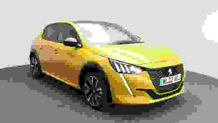 Used 2022 Peugeot E-208 50kWh GT 136 Faro Yellow at Hawkins Motor Group