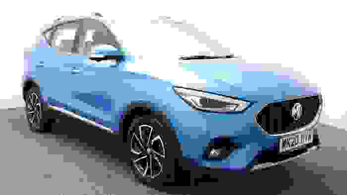 Used 2020 MG MG ZS 1.5 VTi-TECH Exclusive SUV 5dr Petrol Manual Euro 6 (s/s) (106 ps) Blue at Hawkins Motor Group