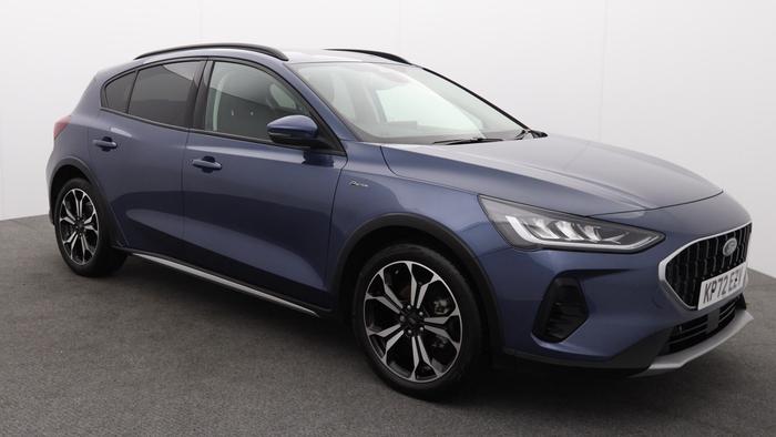 Used 2022 Ford Focus 1.0T EcoBoost MHEV 155 BHP Active Vignale Hatchback 5dr Petrol Hybrid DCT  * AUTOMATIC * Blue at Hawkins Motor Group