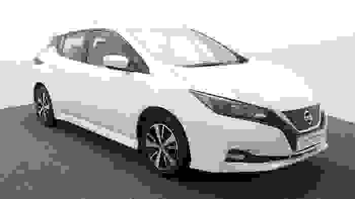 Used 2020 Nissan Leaf 40kWh Acenta Hatchback 5dr Electric Auto (150 ps) White at Hawkins Motor Group