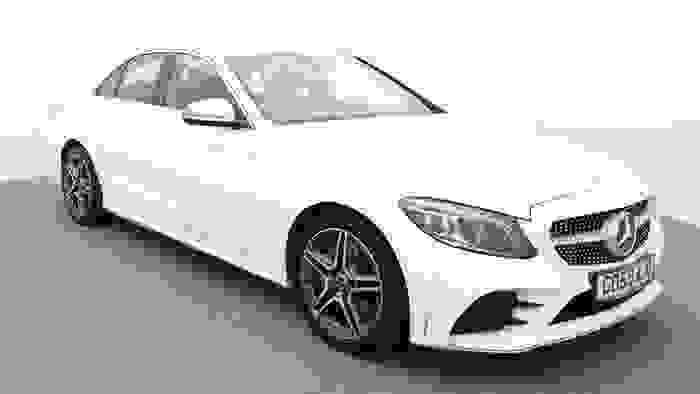 Used 2019 Mercedes-Benz C Class 2.0 C220d AMG Line (Premium) Saloon 4dr Diesel G-Tronic+ Euro 6 (s/s) (194 ps) White at Hawkins Motor Group