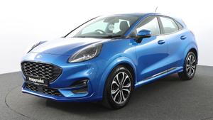 Used 2021 Ford Puma 1.0T EcoBoost MHEV ST-Line SUV 5dr Petrol Manual Euro 6 (s/s) (125 ps) Blue