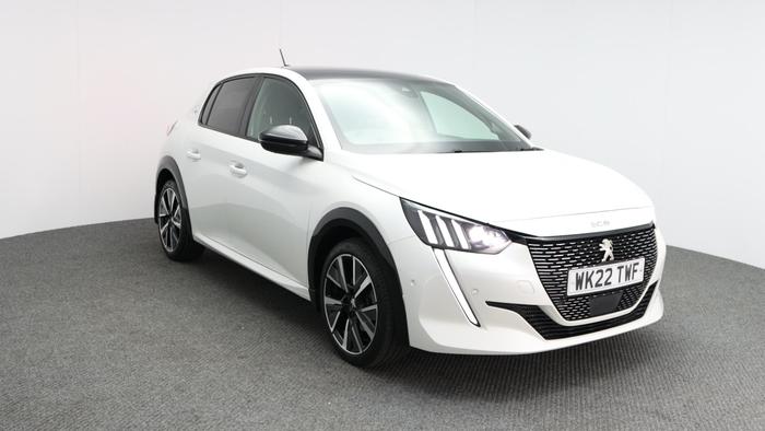 Used 2022 Peugeot 208 1.2 PureTech GT 100 Pearl White at Hawkins Motor Group