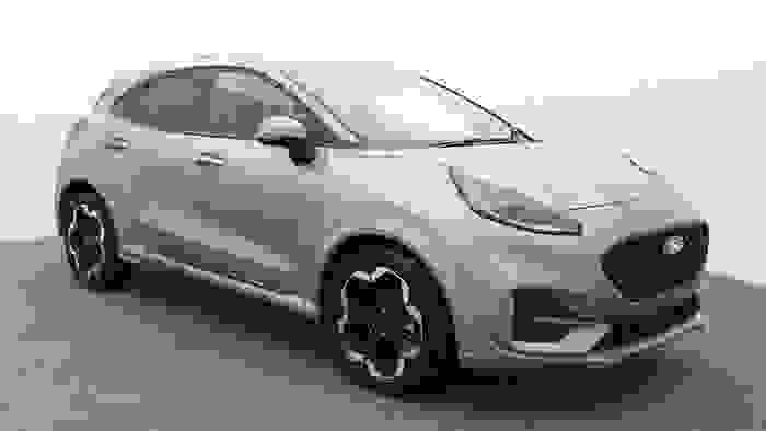 Used 2024 Ford Puma 1.0T EcoBoost MHEV ST-Line X SUV 5dr Petrol Hybrid Manual Euro 6 (s/s) (125 ps) Silver at Hawkins Motor Group