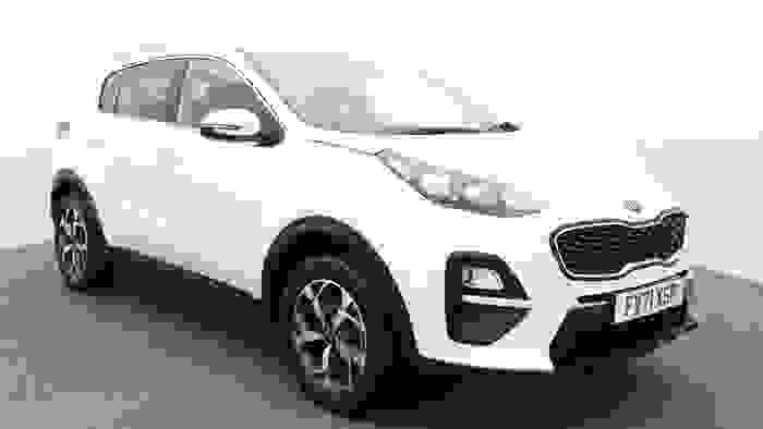 Used 2022 Kia Sportage 1.6 GDi ISG 2 Fusion White at Hawkins Motor Group