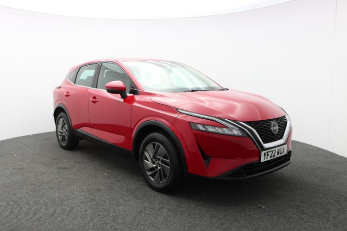 Used 2022 Nissan Qashqai 1.3 DIG-T MHEV Acenta Premium SUV 5dr Petrol Hybrid Manual Euro 6 (s/s) (140 ps) Flame Red at Hawkins Motor Group
