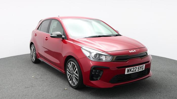 Used 2022 Kia Rio 1.0 T-GDi MHEV GT-Line S Hatchback 5dr Petrol Hybrid Manual Euro 6 (s/s) (118 bhp) at Hawkins Motor Group