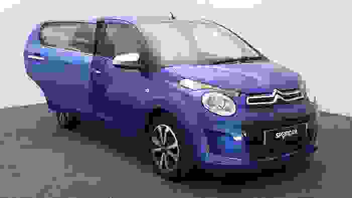 Used 2021 Citroen C1 1.0 VTi Shine Hatchback 5dr Petrol Manual Euro 6 (s/s) (72 ps) Blue at Hawkins Motor Group