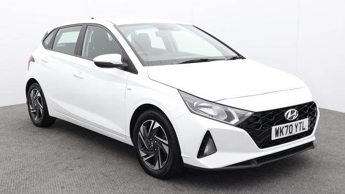 Used 2020 Hyundai i20 1.0 T-GDi MHEV SE Connect Hatchback 5dr Petrol Hybrid Manual Euro 6 (s/s) (100 ps) White at Hawkins Motor Group
